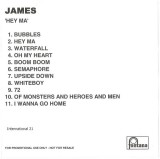 James - Hey Ma!, CDr