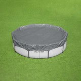 Bestway Husă pentru piscină &Oslash;3,05 m Rotund Poliester Gri 42035725