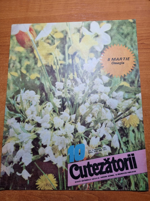 revista cutezatorii - 8 martie 1984 - ziua femeii