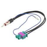 Adaptor Fakra dublu - DIN tata, cu alimentare - 650084