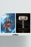 Cumpara ieftin Pachet Mitologie nordică (ediția integrală și varianta ilustrată) - Neil Gaiman