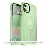 Cumpara ieftin Husa pentru iPhone 13 Pro, Techsuit HaloFrost MagSafe Series, Light Green