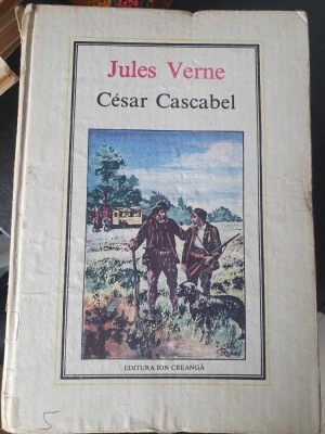 Jules Verne - Cesar Cascabel (1988), 212 pag cartonata foto