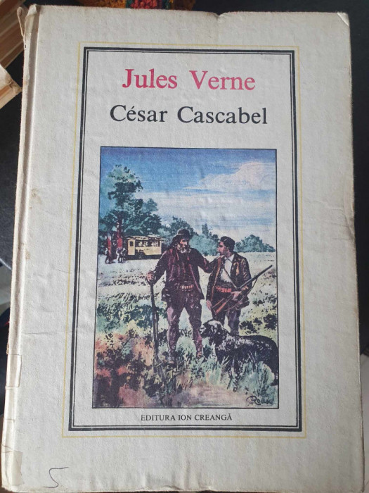 Jules Verne - Cesar Cascabel (1988), 212 pag cartonata