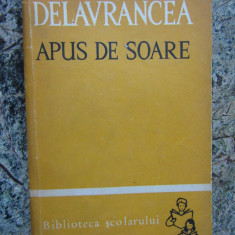 Barbu Stefanescu Delavrancea - Apus de soare