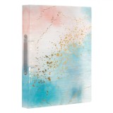 Biblioraft Office, Model Colorat, A4, 2 Inele, Multicolor, Copertă Transparentă, Oem