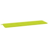 Cumpara ieftin Perna de banca de gradina, verde, 180x50x3 cm, textil oxford
