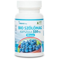 Capsule vegane cu extract din samburi de struguri 550 mg Netamin 60 buc
