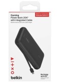 Belkin Gaming 20k 30w Pd Power Bank With Integrated Cable