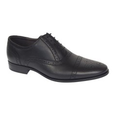 Pantofi barbati eleganti din piele naturala - Model Negru 359N