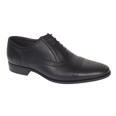 Pantofi barbati eleganti din piele naturala - Model Negru 359N foto