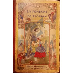 FABLES DE LA FONTAINE ET DE FLORIAN edition illustre par J. J. Grandville, 1930