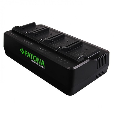 Incarcator Patona Premium 4x acumulatori replace Sony NP-F970 FM50-1692 foto