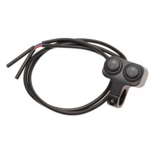 Intrerupator dublu, diferite functii, montaj prindere pe ghidon, culoare negru Cod Produs: MX_NEW AW520184