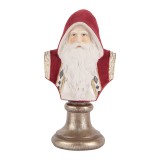 Figurina Mos Craciun polirasina multicolora 10x9x19 cm