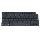 Tastatura Laptop 2in1, Dell, Inspiron 7405, iluminata, gri, layout US
