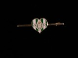 QW8 17 - Ac cravata - tematica fotbal - sigla Real Betis Sevilla