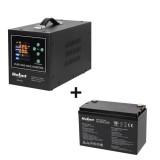 Kit UPS pentru centrala termica Rebel 1000VA 700W,Acumulator GEL 12V 100Ah inclus,POWER-1000-LFP4