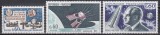 Franta 1965,1966,1967 - Cosmonautica, MNH, Nestampilat