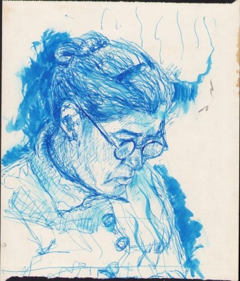 A1616 Schiță de Dimitrie &amp;bdquo;Puiu&amp;rdquo; Eitel, nesemnată foto