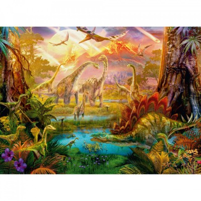 Puzzle Dinozauri, 500 Piese foto