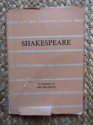 SHAKESPEARE - SONETE foto