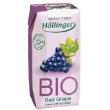 Suc Bio de Struguri Rosii cu Pai Hollinger 200ml