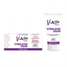 V-Activ Stimulation Cream For Women 50ml - Hot foto