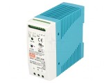 Alimentator pulsatoriu cu buffer pentru șină DIN 40W
