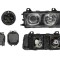 Far Bmw Seria 3 (E36), 1995-03.2000 (Fara Compact), fata, Dreapta, lense; H1+H1+W5W; manual/electric; fara motoras, DEPO