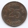 Germania - Notgeld - 25 Pfennigs - Coblenz 1918 - Monede de urgență, Fier, 23.7 mm