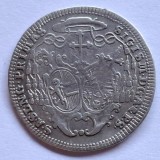 Austria Salzburg 10 kreuzer 1757 argint Sigismund von Schrattenbach