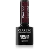 Claresa SoakOff UV/LED Color Balloon Journey lac de unghii sub forma de gel culoare Pink 553 5 g