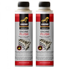 Pachet 2 x Aditiv Kross Engine Flush pentru curatare motor 250 ml