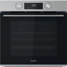 Cuptor incorporabil Whirlpool OMK58RU1SX, Electric, Multifunctional, 71 l, Autocuratare catalitica, Display, Clasa A+, Inox