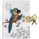 Carnet A6 Kook Perroquet, Kiub