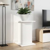 vidaXL Suport pentru plante 2 pcs Alb 30,5 x 30 x 43 cm Lemn prelucrat 899799