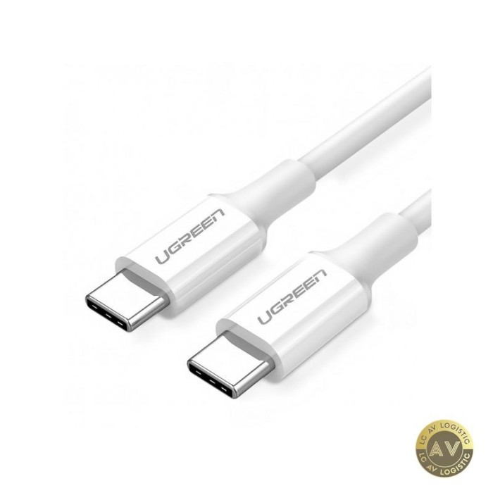 Cablu Date si Incarcare USB-C - USB-C UGREEN US264 60W 2m Alb
