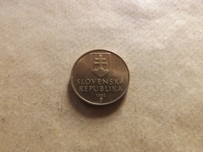 Slovacia 1 Koruna / Coroana 1993 - MS 3 foto