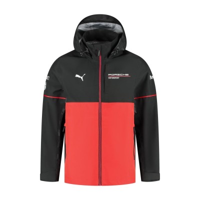 Porsche Motorsport geacă de bărbați cu glugă Rain 2025 - XL foto