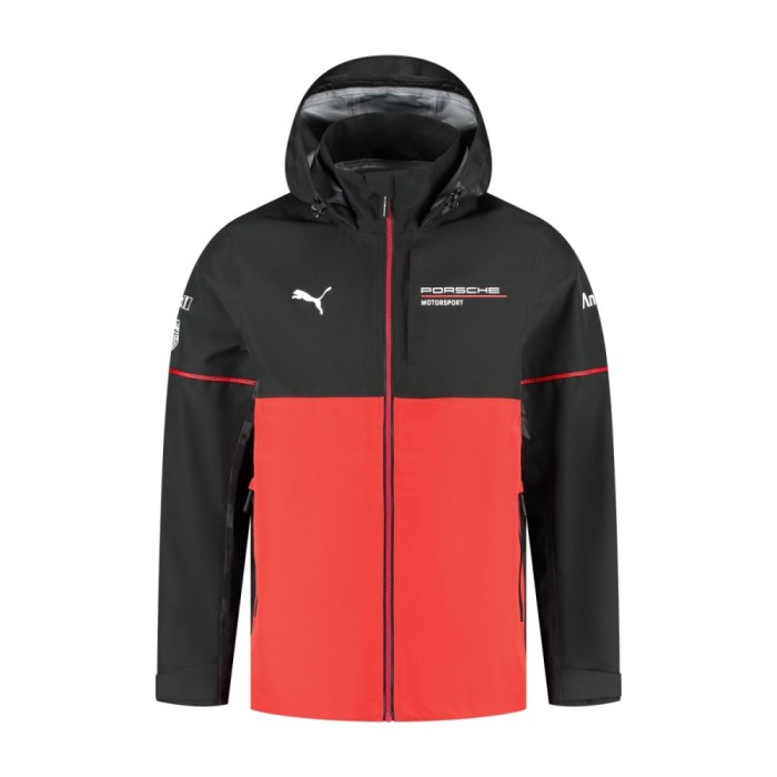 Porsche Motorsport geacă de bărbați cu glugă Rain 2025 - XL