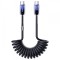 Cablu Date si Incarcare USB-C - USB-C Joyroom S-A43 Crystal, 60W, 1.5m, Negru