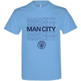 Manchester City tricou de bărbați Logo sky - L