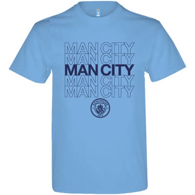 Manchester City tricou de bărbați Logo sky - S foto