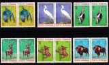 A11 TX10 3 - 1980 - Anul european al ocrotirii naturii - perechi de doua timbre, Fauna, Nestampilat