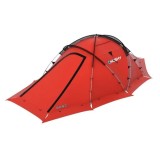 Cort 3-4 Persoane Husky Fighter 3-4 Red, Ultra-usor, Duraluminiu, Impermeabil, Montan, Trekking, Fusta Zapada