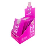Capsule HI! SEX Aphrodisiac Energy, unisex, pentru libido, energie și plăcere intensificată, cu maca și ginkgo biloba, 10 x 4 buc