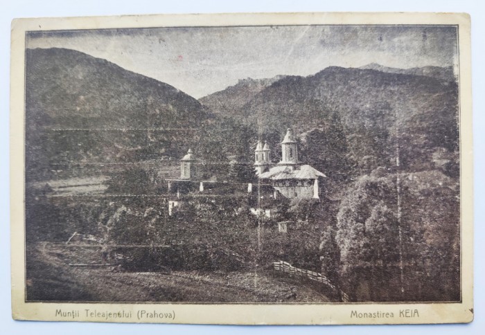 Muntii Teleajenului (Prahova) Monastirea Keia - Manastirea Cheia 1911 circulata