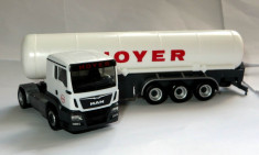 Herpa MAN TGS L Euro 6 cisterna HOYER 1:87 foto