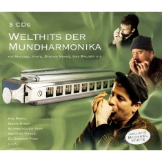 CD 3xCD Various Mit Michael Hirte, Stefan Kranz, Urs Balder &ndash; Welthits Der Mundharmonika (VG+)